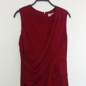 J Mendel Red layered dress